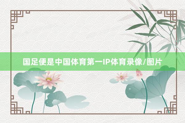 国足便是中国体育第一IP体育录像/图片