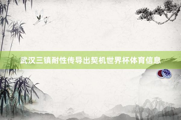 武汉三镇耐性传导出契机世界杯体育信息