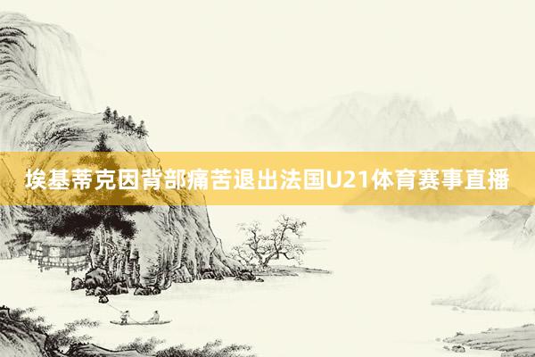 埃基蒂克因背部痛苦退出法国U21体育赛事直播