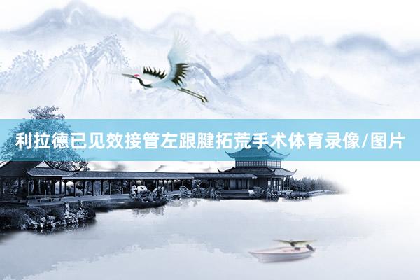 利拉德已见效接管左跟腱拓荒手术体育录像/图片
