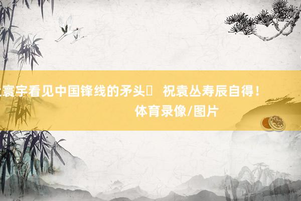 让寰宇看见中国锋线的矛头✨ 祝袁丛寿辰自得! 体育录像/图片
